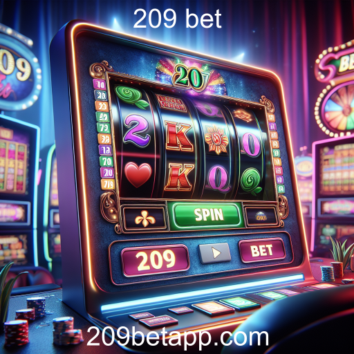 Descubra a Diversão dos Jogos de Slot no 209 Bet